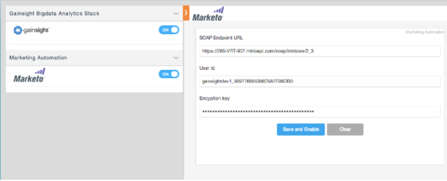 Enable Marketo Connection