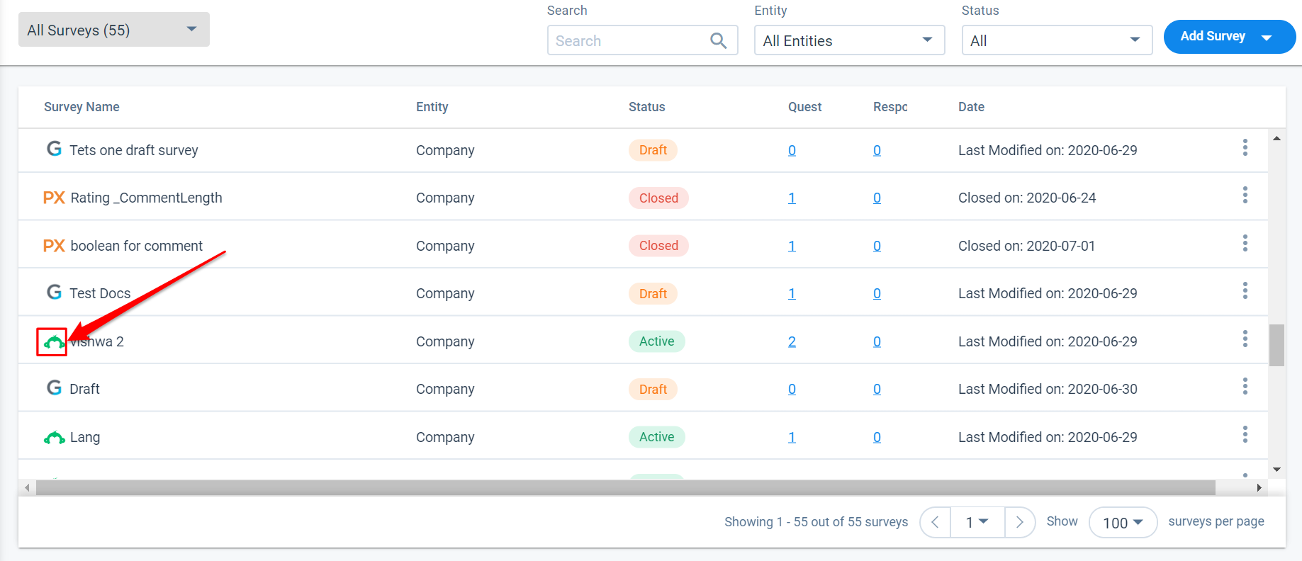 Surveymonkey Matrix Rating Scale