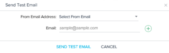 Send Test Emails
