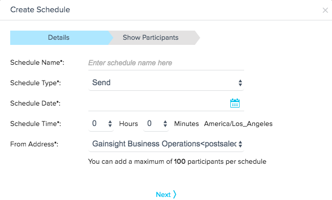 Option to select Org-Wide email or Loggedin User