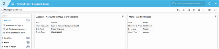 Associate Reports with a Container