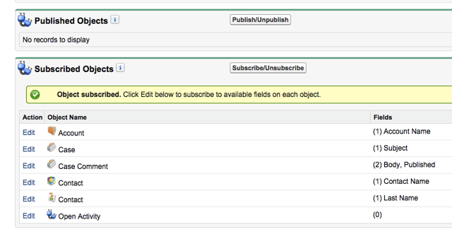 Specifying the Subscription Fields