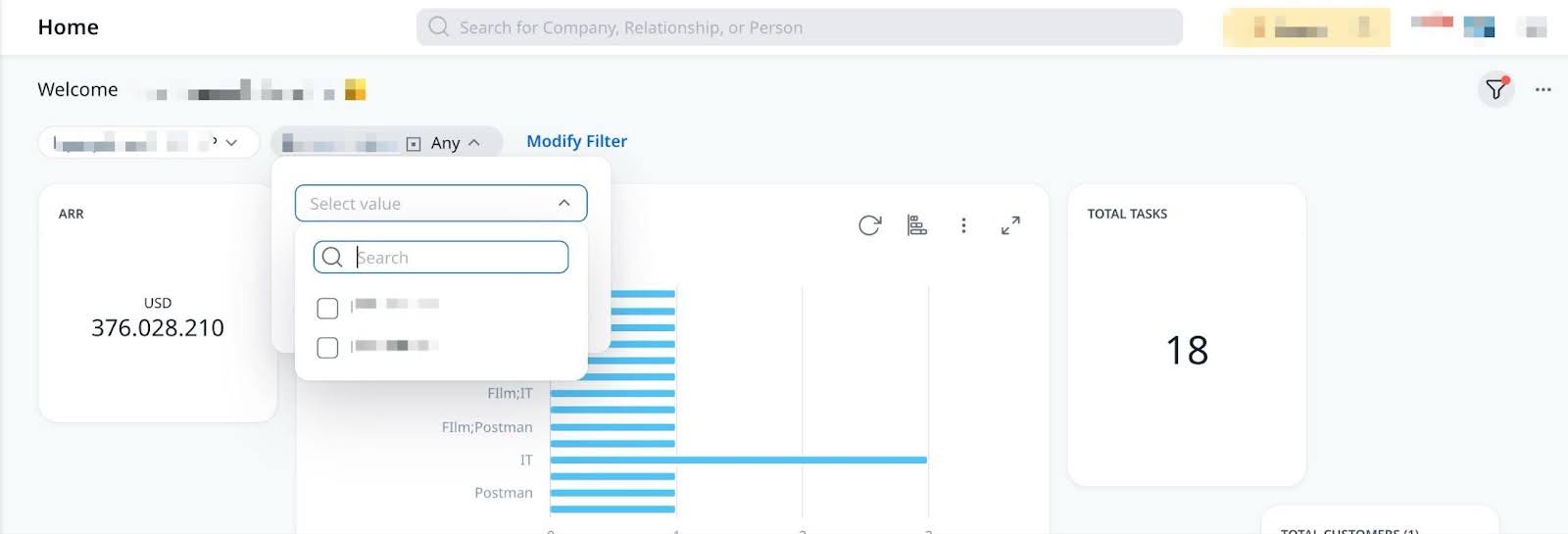 Understanding how widgets apply filters in the Gainsight platform to customize data presentation and reporting