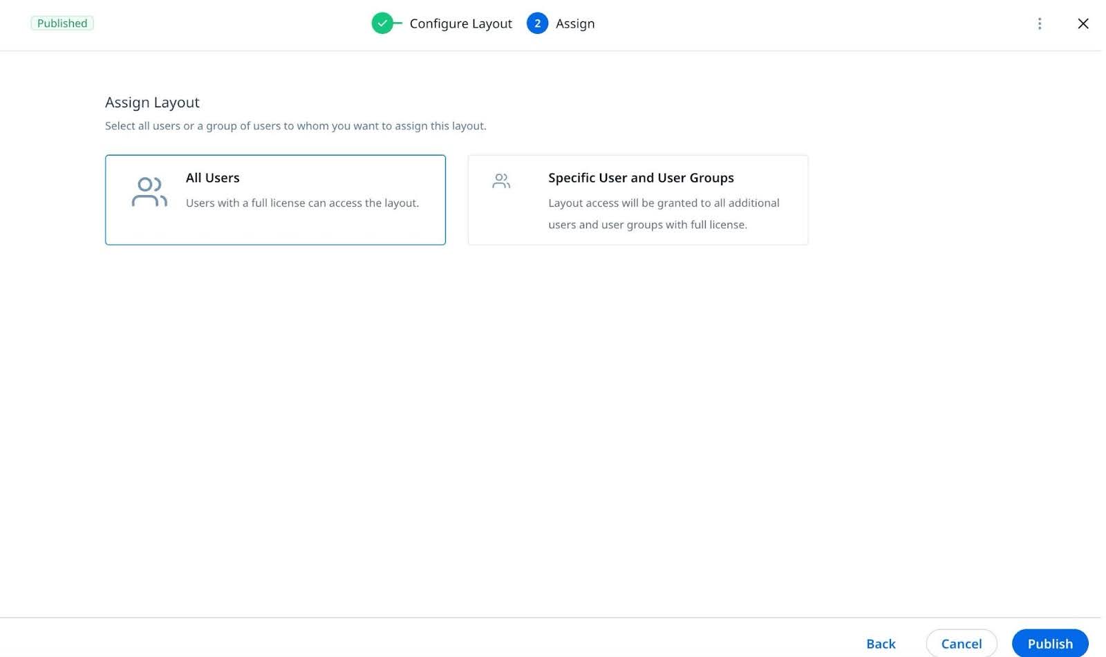Configuring filters with options for selecting objects and fields to customize data views
