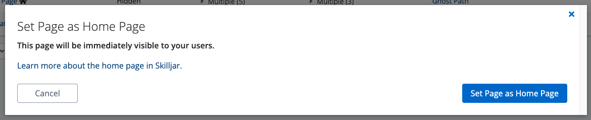 Skilljar interface screenshot