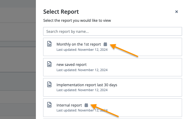 Screenshot showing Schedule Settings