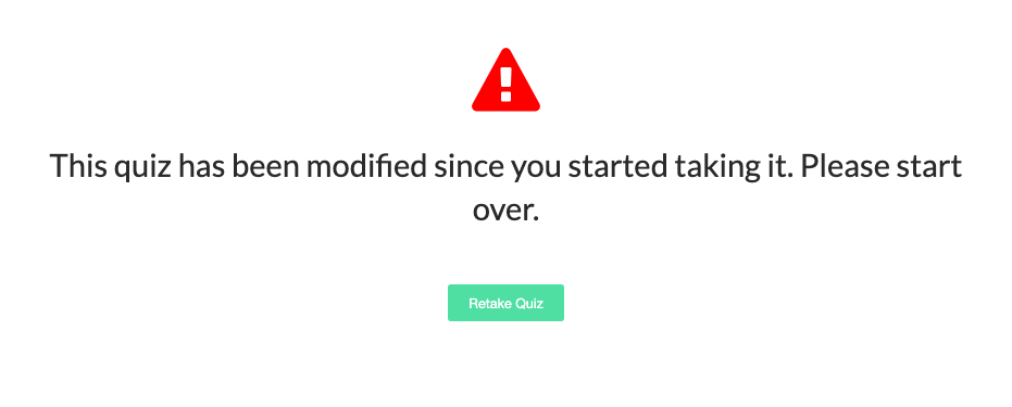 Screenshot showing Student Experience: