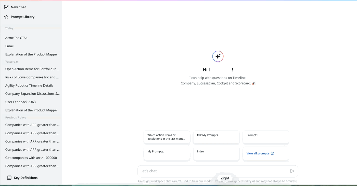 Enables more precise Copilot responses by reducing ambiguity in company selection