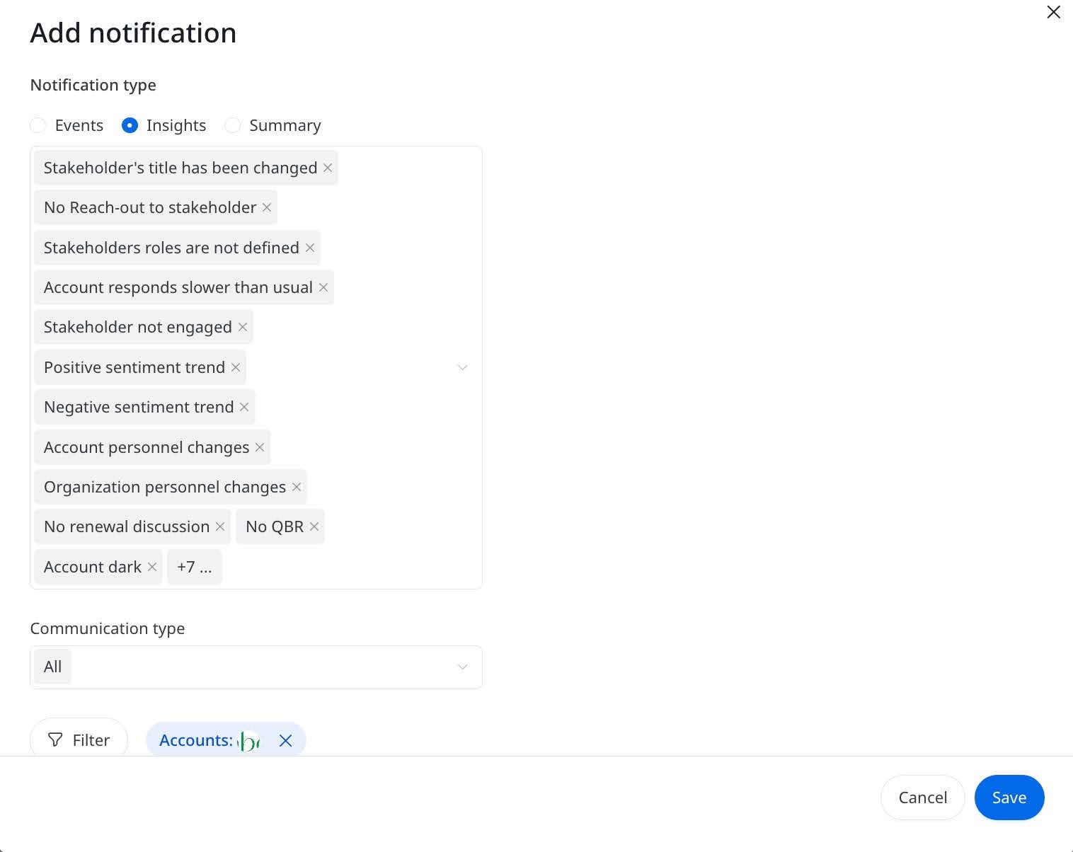 Duplicate notification page.