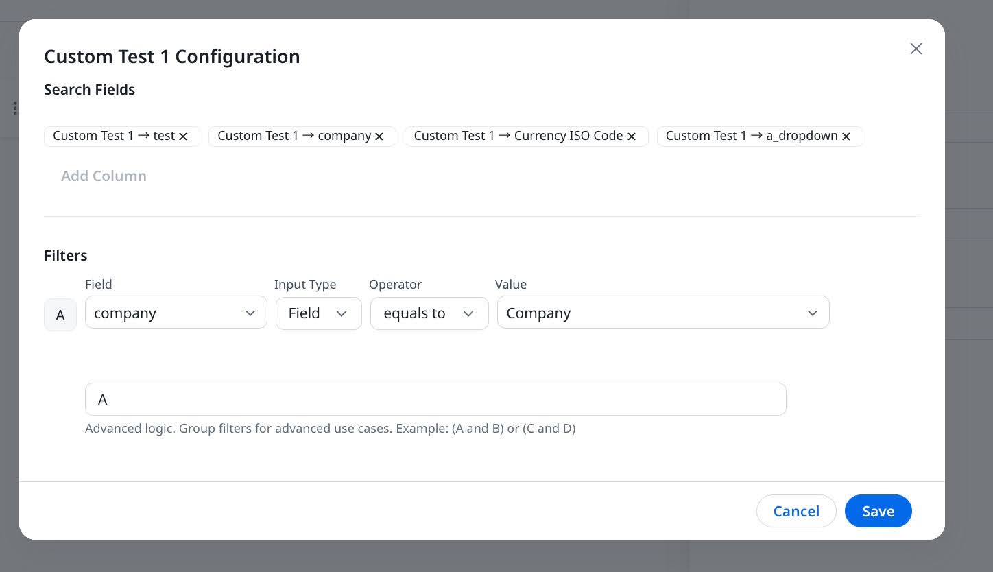 After selecting the object type and completing the initial configuration, define how CSMs search for records during CTA creation