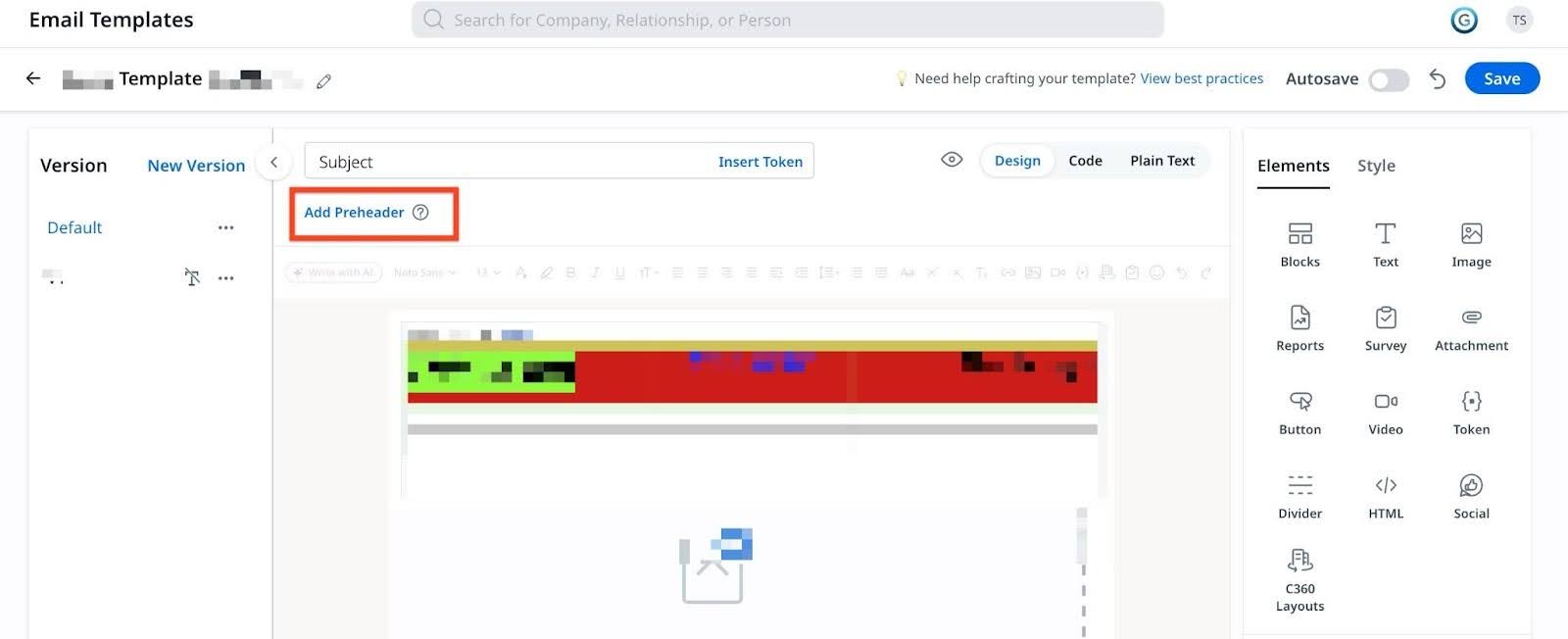 Add Preheader in Email Templates.