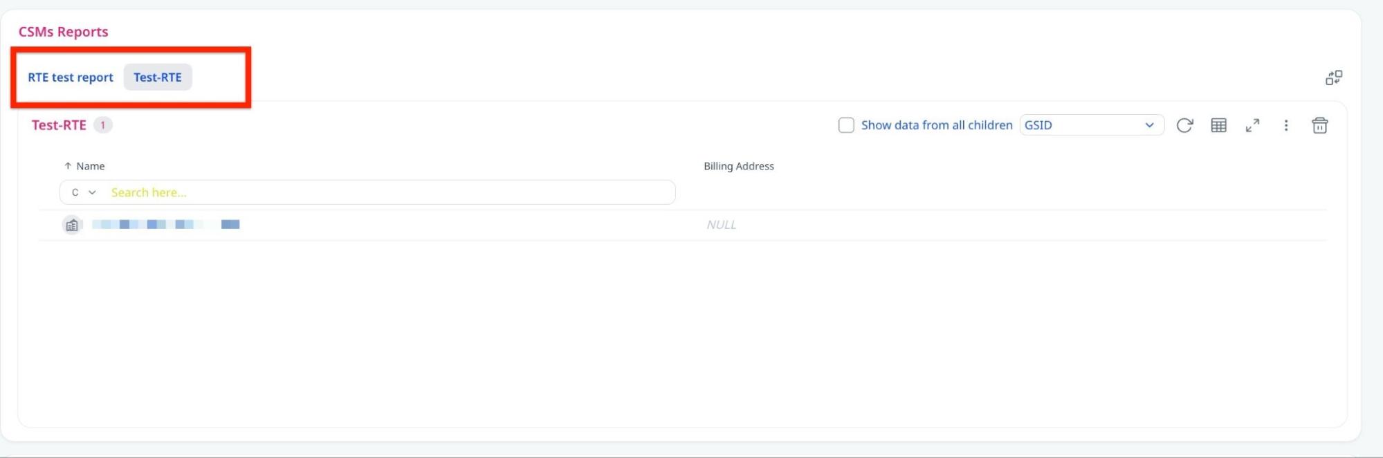 Reports now appear as tabs