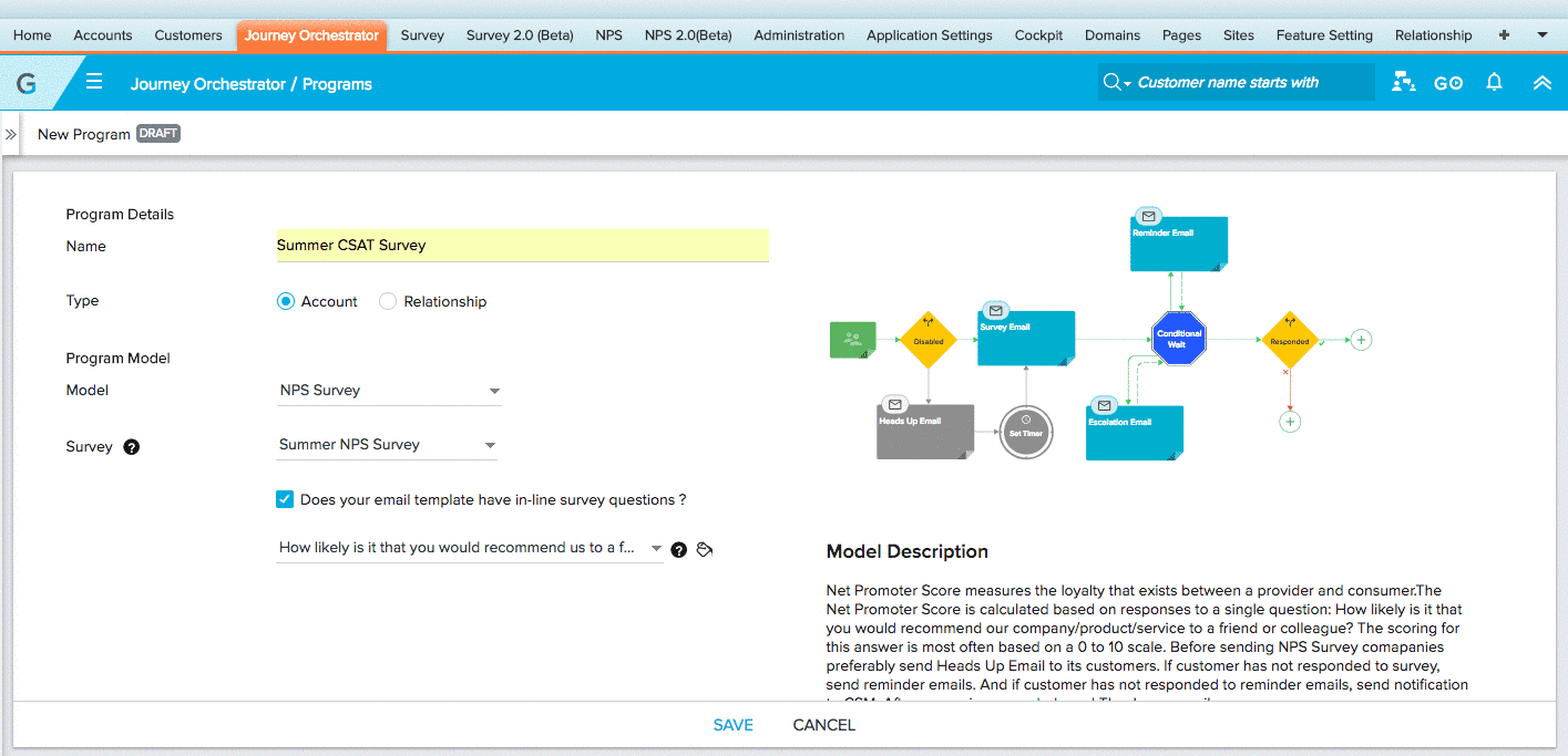 in line survey overview gainsight inc