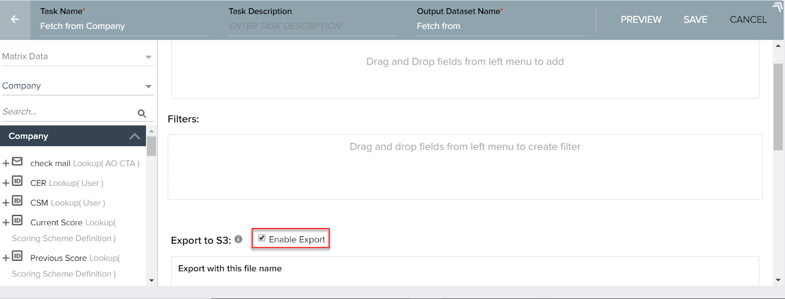 Select Enable Export check box.png