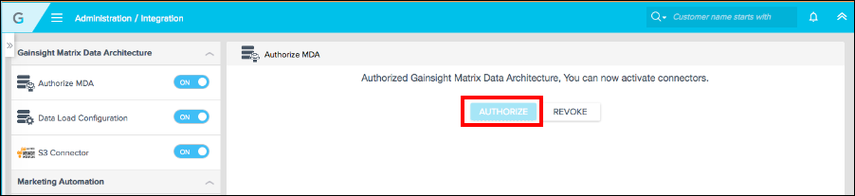 Turn On and Authorize Matrix Data Analyzer