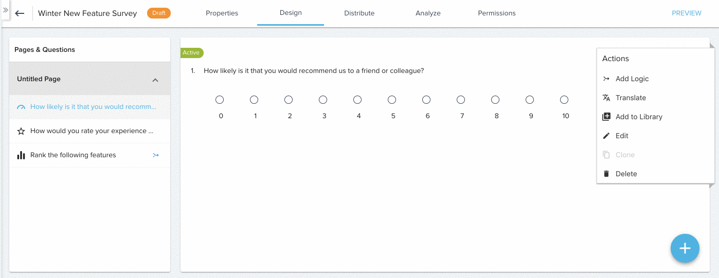 survey 2 0 design gainsight inc