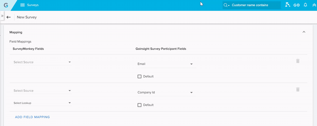 Surveymonkey Integration With Survey 2 0 Gainsight Inc -