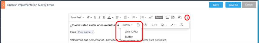 Create/Edit Email Template